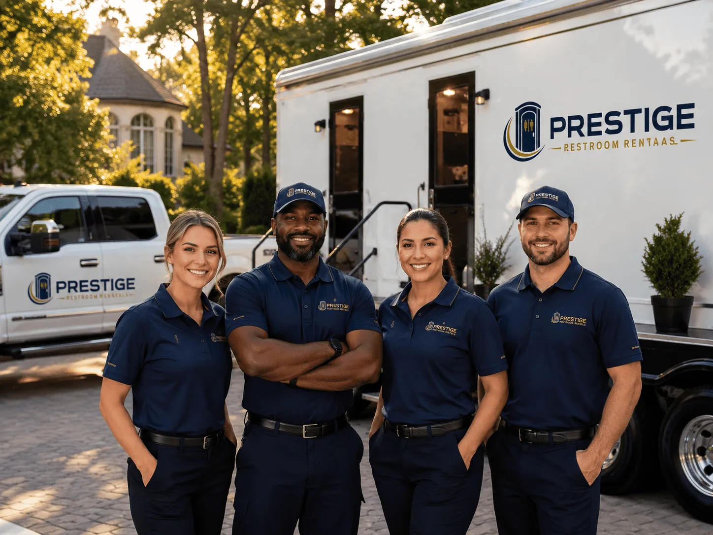 Trusted Luxury Portable Restrooms company in Beasley, TX